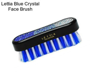 Lettia Blue Crystal Face Brush