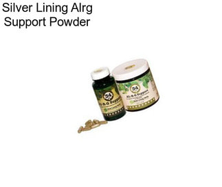 Silver Lining Alrg Support Powder