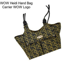 WOW Heidi Hand Bag Carrier WOW Logo