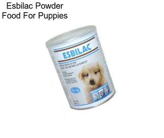 Esbilac Powder Food For Puppies