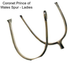 Coronet Prince of Wales Spur - Ladies