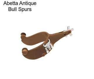 Abetta Antique Bull Spurs