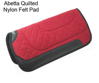 Abetta Quilted Nylon Felt Pad