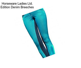 Horseware Ladies Ltd. Edition Denim Breeches