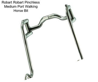 Robart Robart Pinchless Medium Port Walking Horse Bit