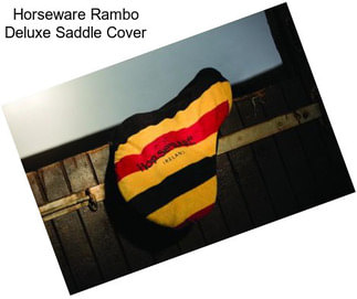 Horseware Rambo Deluxe Saddle Cover