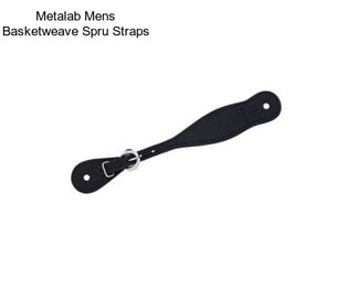 Metalab Mens Basketweave Spru Straps