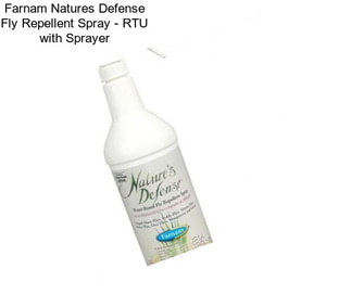 Farnam Natures Defense Fly Repellent Spray - RTU with Sprayer