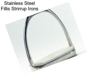 Stainless Steel Fillis Strirrup Irons