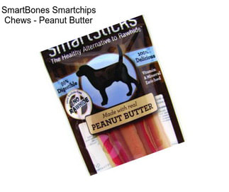 SmartBones Smartchips Chews - Peanut Butter