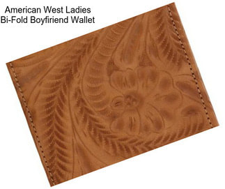 American West Ladies Bi-Fold Boyfiriend Wallet