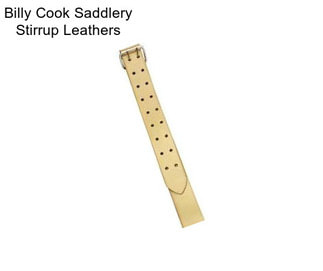 Billy Cook Saddlery Stirrup Leathers