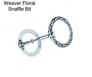 Weaver Floral Snaffle Bit