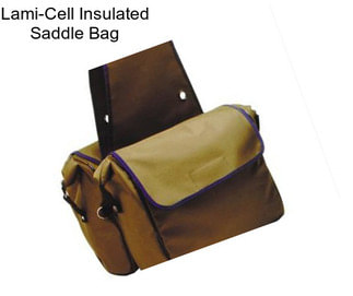 Lami-Cell Insulated Saddle Bag