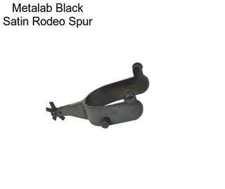 Metalab Black Satin Rodeo Spur