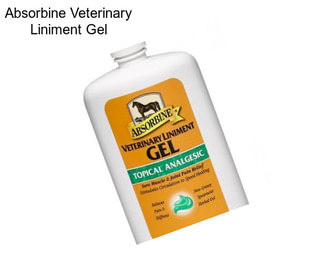 Absorbine Veterinary Liniment Gel