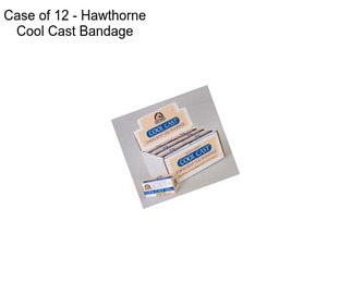 Case of 12 - Hawthorne Cool Cast Bandage