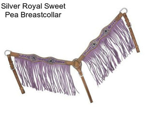 Silver Royal Sweet Pea Breastcollar