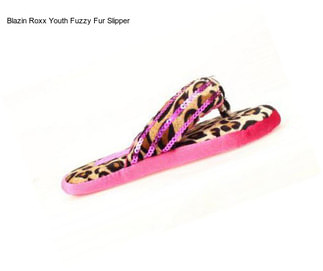 Blazin Roxx Youth Fuzzy Fur Slipper