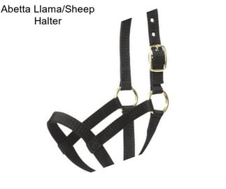 Abetta Llama/Sheep Halter