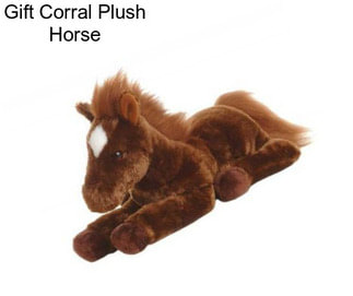 Gift Corral Plush Horse