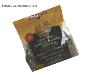 SUNSEED Vita Prima Hamster Food