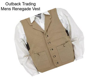 Outback Trading Mens Renegade Vest