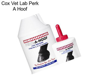 Cox Vet Lab Perk A Hoof