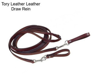 Tory Leather Leather Draw Rein