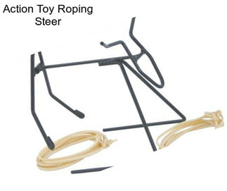 Action Toy Roping Steer