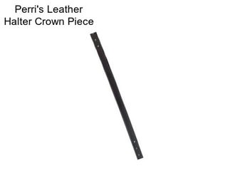 Perri\'s Leather Halter Crown Piece