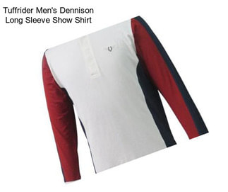 Tuffrider Men\'s Dennison Long Sleeve Show Shirt
