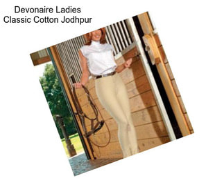 Devonaire Ladies Classic Cotton Jodhpur