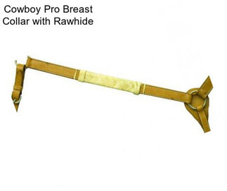 Cowboy Pro Breast Collar with Rawhide