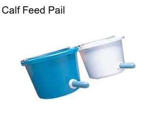 Calf Feed Pail