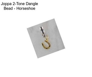 Joppa 2-Tone Dangle Bead - Horseshoe