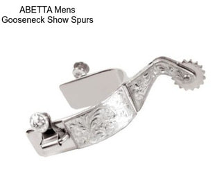 ABETTA Mens Gooseneck Show Spurs