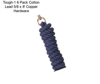 Tough-1 6 Pack Cotton Lead 5/8\