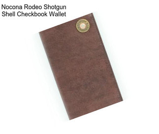 Nocona Rodeo Shotgun Shell Checkbook Wallet