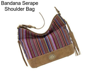 Bandana Serape Shoulder Bag