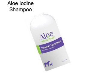 Aloe Iodine Shampoo