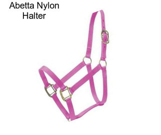 Abetta Nylon Halter