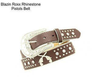 Blazin Roxx Rhinestone Pistols Belt