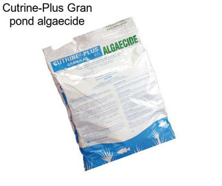 Cutrine-Plus Gran pond algaecide