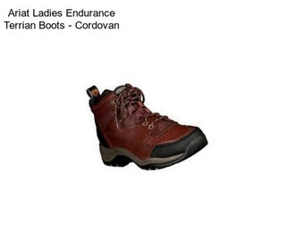 Ariat Ladies Endurance Terrian Boots - Cordovan