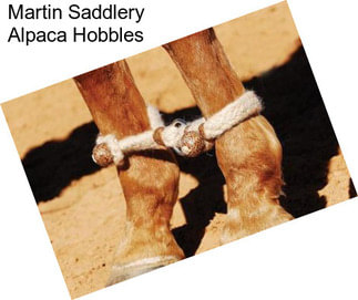 Martin Saddlery Alpaca Hobbles