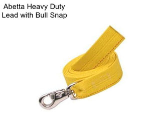 Abetta Heavy Duty Lead with Bull Snap