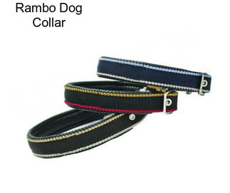 Rambo Dog Collar