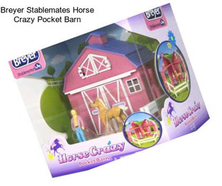 Breyer Stablemates Horse Crazy Pocket Barn