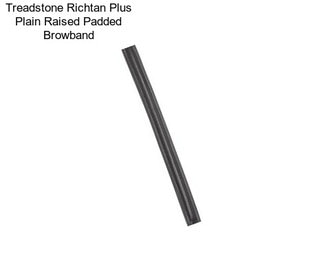 Treadstone Richtan Plus Plain Raised Padded Browband